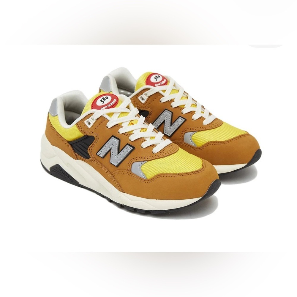 New Balance 580 "Workwear" Brown/Yellow Sneakers NIB - Size 9.5 MT580AB2
